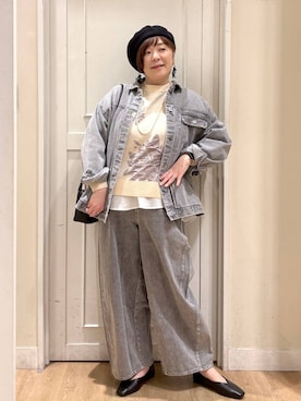 さかもってぃさん（レディース・163cm）の冬コーディネート