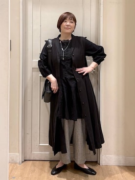 さかもってぃさん（レディース・163cm）の冬コーディネート