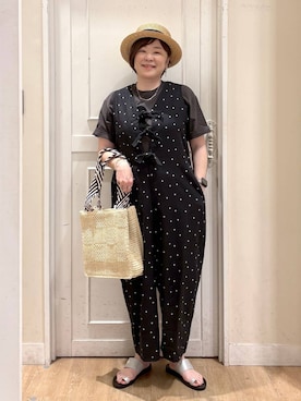 さかもってぃさん(レディース・163cm)の春コーディネート
