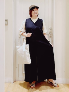 さかもってぃさん（レディース・164cm）の夏コーディネート