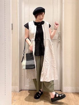 さかもってぃさん(レディース・163cm)の夏コーディネート