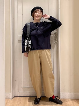 さかもってぃさん（レディース・163cm）の春コーディネート