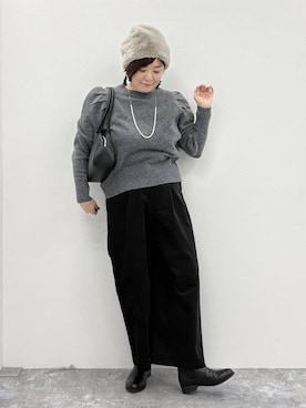 さかもってぃさん(レディース・163cm)の秋コーディネート