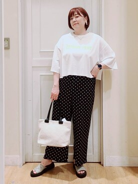 さかもってぃさん（レディース・164cm）の春コーディネート