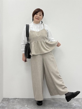 さかもってぃさん（レディース・163cm）の冬コーディネート