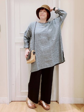 さかもってぃさん(レディース・164cm)の夏コーディネート