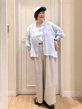 さかもってぃさん(レディース・163cm)の夏コーディネート