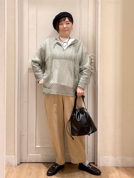 さかもってぃさん（レディース・163cm）の春コーディネート