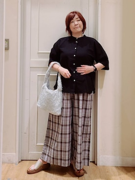 さかもってぃさん(レディース・164cm)の夏コーディネート