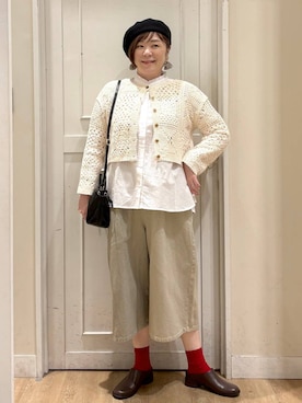 さかもってぃさん（レディース・163cm）の春コーディネート