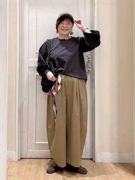 さかもってぃさん(レディース・163cm)の秋コーディネート
