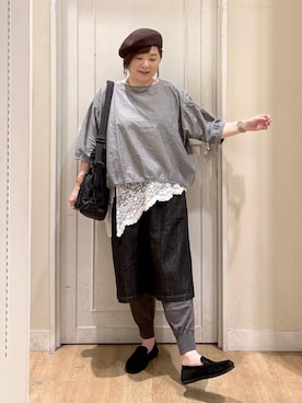 さかもってぃさん(レディース・163cm)の夏コーディネート