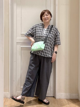 さかもってぃさん(レディース・163cm)の夏コーディネート