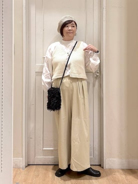 さかもってぃさん(レディース・163cm)の春コーディネート