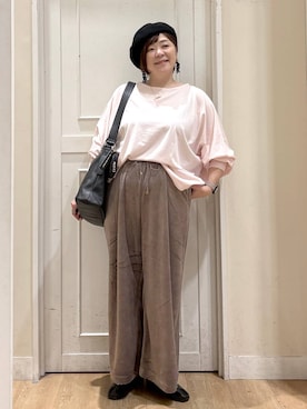 さかもってぃさん（レディース・163cm・40代）の秋コーディネート