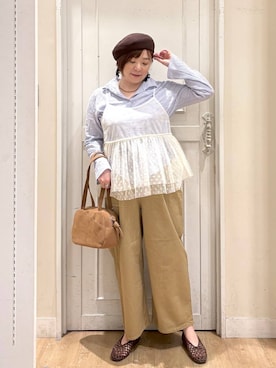 さかもってぃさん(レディース・163cm)の秋コーディネート