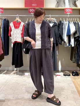 さかもってぃさん(レディース・163cm)の夏コーディネート