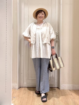 さかもってぃさん(レディース・163cm)の夏コーディネート