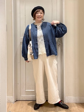 さかもってぃさん（レディース・163cm）の春コーディネート