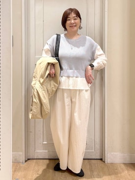 さかもってぃさん(レディース・163cm)の春コーディネート