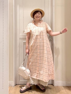 さかもってぃさん（レディース・163cm）の夏コーディネート