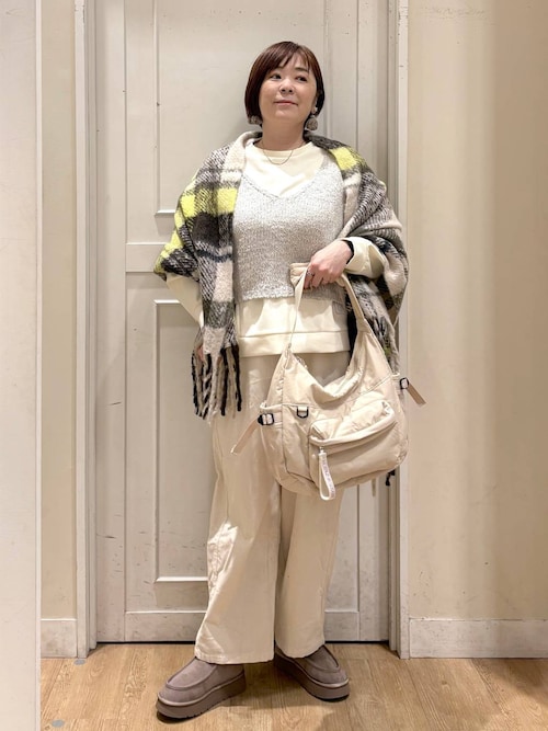 セール】3ゲージシェニールヤーンベスト（ベスト）｜studio CLIP