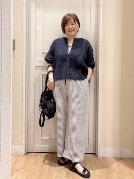 さかもってぃさん（レディース・163cm）の春コーディネート