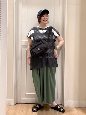 さかもってぃさん（レディース・163cm）の夏コーディネート