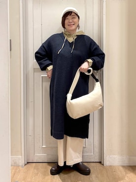 さかもってぃさん（レディース・163cm）の冬コーディネート