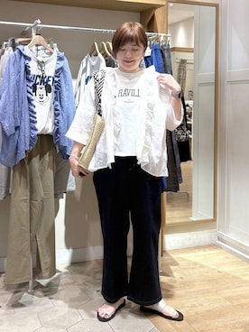 さかもってぃさん(レディース・163cm)の夏コーディネート
