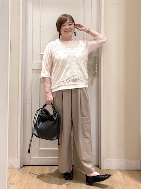 さかもってぃさん(レディース・163cm)の夏コーディネート