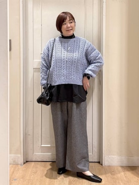 さかもってぃさん(レディース・163cm)の冬コーディネート