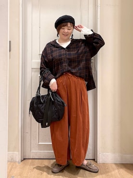 さかもってぃさん(レディース・163cm)の秋コーディネート