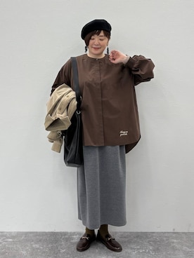 さかもってぃさん（レディース・163cm）の冬コーディネート