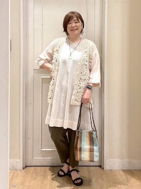 さかもってぃさん(レディース・163cm)の夏コーディネート
