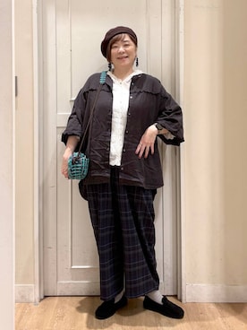 さかもってぃさん(レディース・163cm)の秋コーディネート