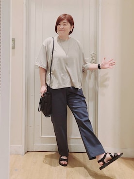 さかもってぃさん（レディース・164cm）の夏コーディネート