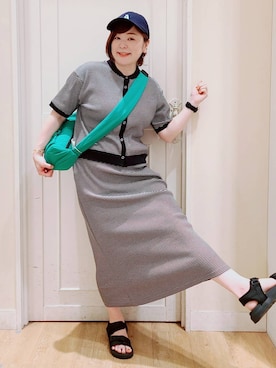 さかもってぃさん（レディース・164cm）の夏コーディネート