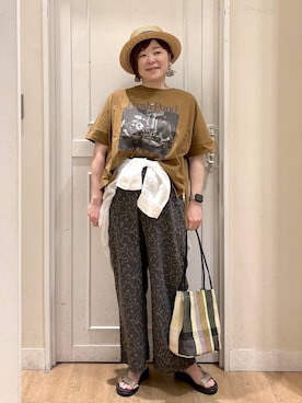 「studio CLIP（スタディオクリップ）のアイテム（バッグ）」を使った、さかもってぃさん（レディース・163cm）の春コーディネート