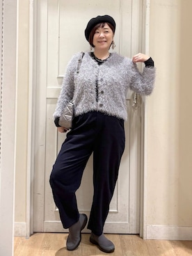 「アイテム（パンツ）」を使った、さかもってぃさん（レディース・163cm・40代）の秋コーディネート