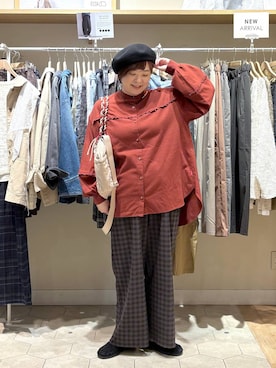 さかもってぃさん(レディース・163cm)の秋コーディネート