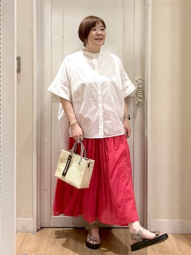 さかもってぃさん(レディース・163cm)の夏コーディネート
