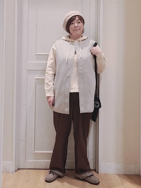 さかもってぃさん（レディース・164cm）の秋コーディネート