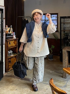 さかもってぃさん(レディース・163cm)の秋コーディネート