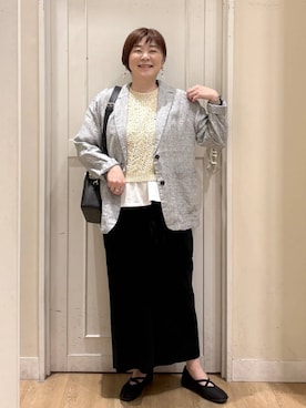 さかもってぃさん(レディース・163cm)の春コーディネート