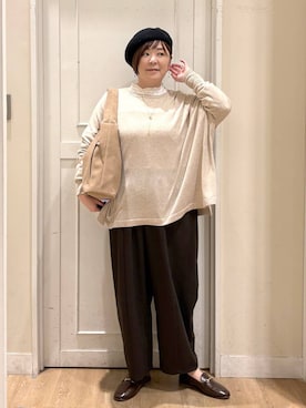 さかもってぃさん（レディース・163cm）の冬コーディネート