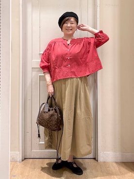 さかもってぃさん(レディース・163cm)の夏コーディネート