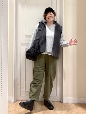 さかもってぃさん（レディース・163cm）の秋コーディネート