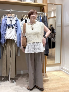 さかもってぃさん（レディース・163cm）の夏コーディネート