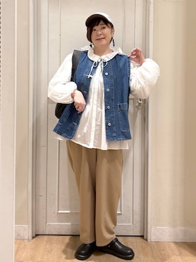 さかもってぃさん（レディース・163cm）の冬コーディネート